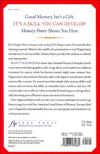 Memory Power: You Can Develop a Great Memory--America's Grand Master Shows You How