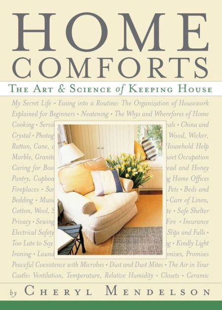 The　by　Noble®　Cheryl　Barnes　Art　and　Keeping　Comforts:　of　House　Home　Paperback　Science　Mendelson,