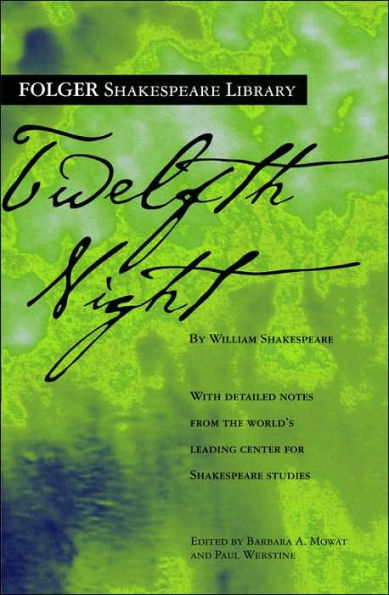 Twelfth Night (Folger Shakespeare Library Series)