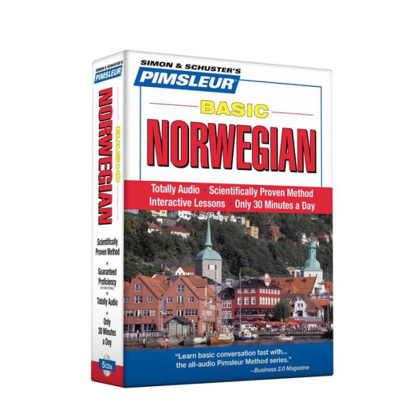 Pimsleur Norwegian Basic Course - Level 1 Lessons 1-10 CD: Learn to Speak and Understand Norwegian with Pimsleur Language Programs