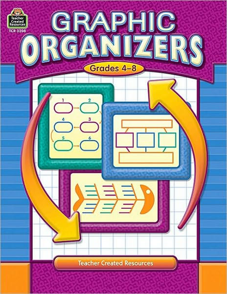 Graphic Organizers Grade 4-8 by Teacher Created Resources, Paperback