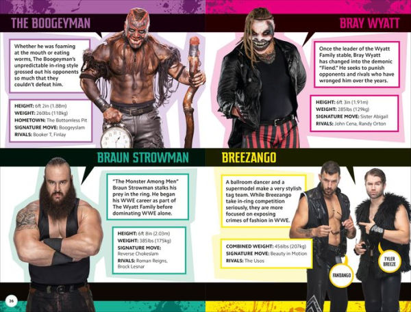 WWE Superstar Handbook: The Essential Facts and Stats on More than 300 WWE Superstars!