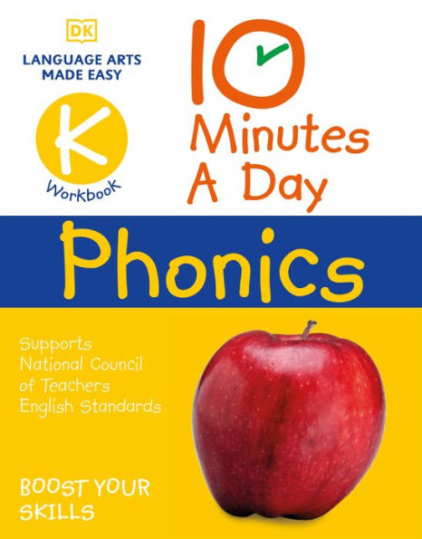 10 Minutes a Day Phonics, Kindergarten