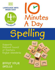 Title: 10 Minutes a Day Spelling, 4th Grade, Author: Carol Vorderman