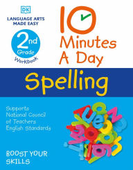 Title: 10 Minutes a Day Spelling, 2nd Grade, Author: Carol Vorderman