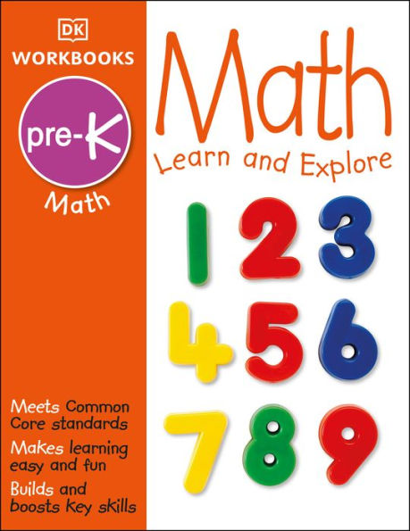 DK Workbooks: Math, Pre-K: Learn and Explore