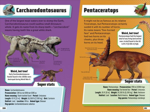 Dinosaur Ultimate Handbook: The Need-To-Know Facts and Stats on Over 150 Different Species