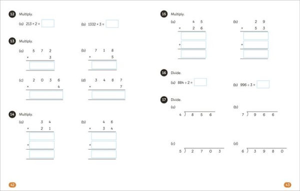 Math - No Problem! Multiplication and Division, Grade 4 Ages 9-10