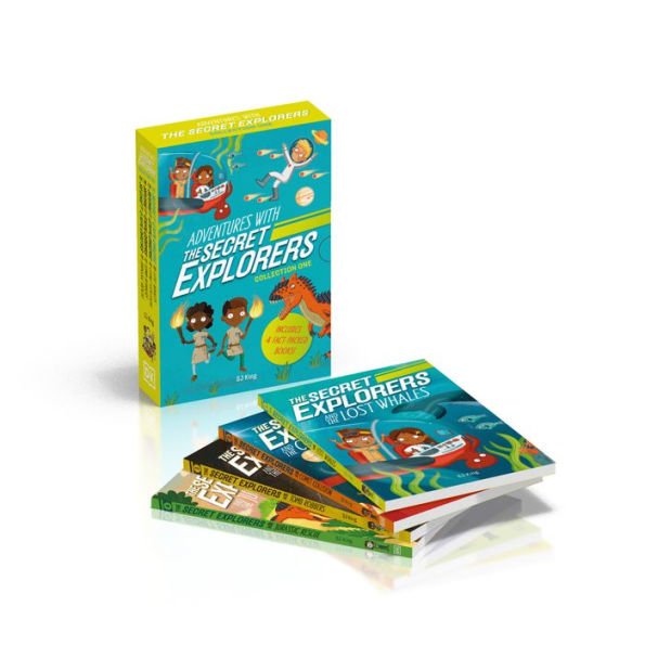 Adventures with The Secret Explorers: Collection One: 4-Book Box Set of Educational Fiction Chapter Books Books