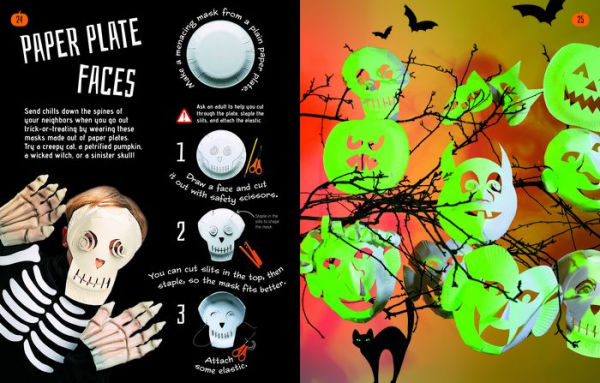 The Spooky Halloween Activity Book: 40 Things to Make and Do for a Hair-Raising Halloween!