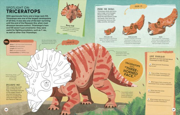 Active Learning Dinosaurs and Other Prehistoric Creatures: More Than 100 Brain-Boosting Activities That Make Learning Easy and Fun