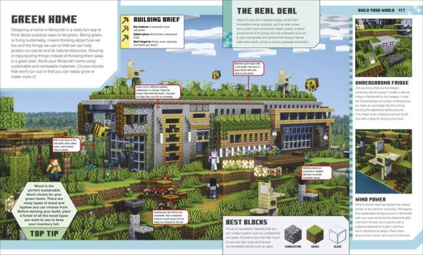 The Minecraft Ideas Book: Create the Real World in Minecraft