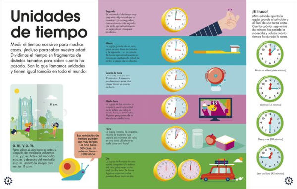 ¿Qué hora es? (How to Tell Time): Guía con solapas para aprender a decir la hora