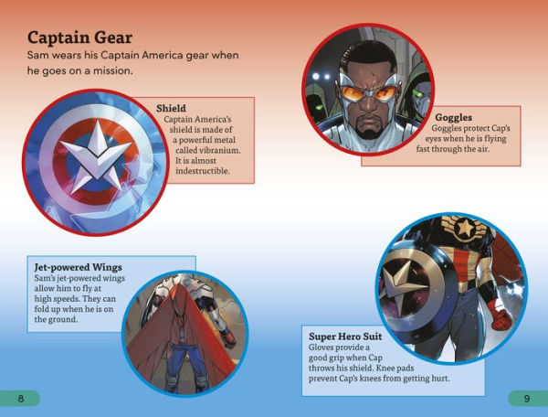 DK Super Readers Level 3 Marvel Captain America Meet Sam Wilson!