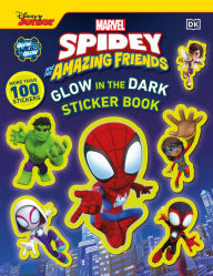 Title: Marvel Spidey and His Amazing Friends Glow in the Dark Sticker Book: With More Than 100 Stickers, Author: DK