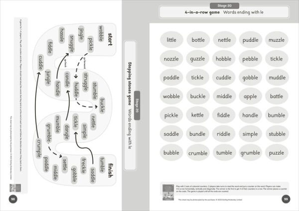 Phonic Books Dandelion World Reading and Writing Activities for Stages 16-20 ('tch' and 've', Two-Syllable Words, Suffixes -ed and -ing and Spelling <le>)