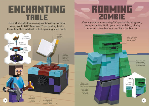 LEGO Minecraft Ideas: With Exclusive Mini Model