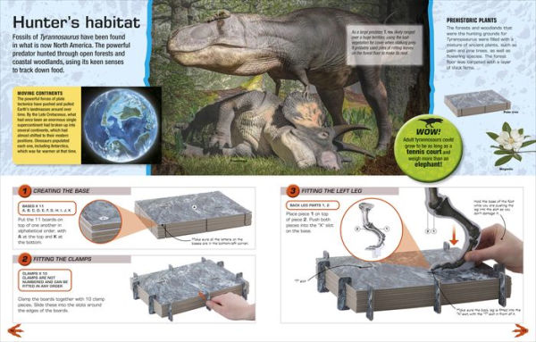 Make Your Own T. Rex: Easy to Build - No Glue, No Mess!