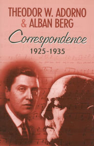 Title: Correspondence 1925-1935, Author: Theodor W. Adorno