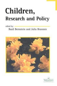 Title: Children, Research And Policy / Edition 1, Author: Basil Bernstein