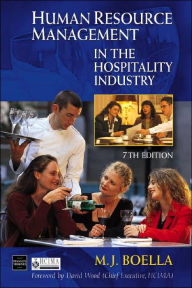 Human Resource Management in the Hospitality Industry / Edition 4