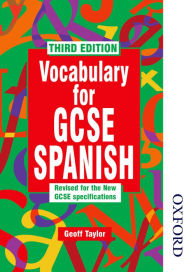 Vocabulary for GCSE Spanish