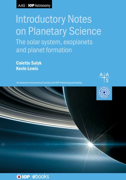 Introductory Notes on Planetary Science: The solar system, exoplanets and planet formation