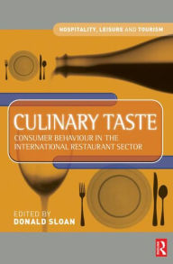 Title: Culinary Taste, Author: Donald Sloan