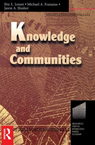 Knowledge and Communities / Edition 1