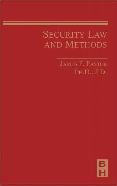 Security Law and Methods / Edition 1