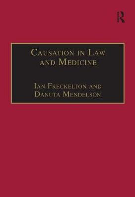 Causation in Law and Medicine