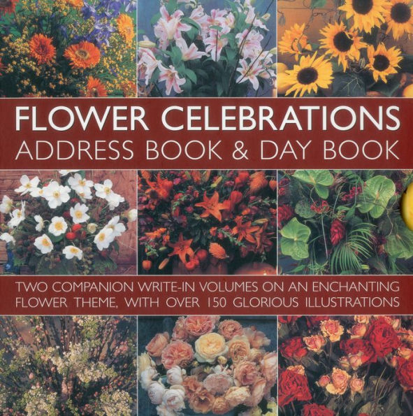 Flower Celebrations Address Book & Day Book Set