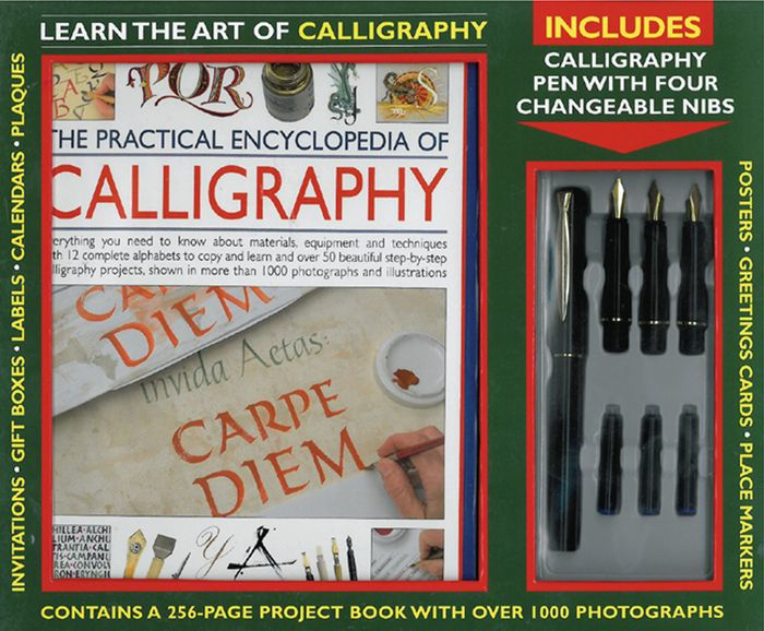 The Practical Encyclopedia of Calligraphy [With 4 Nibs and Pens/Pencils