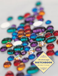Title: Sketchbook: Glass Beads: 128 Unlined Pages, Author: Peony Press