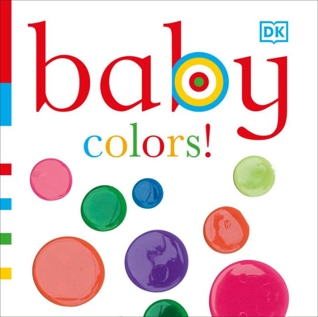 New! 10 page THE COLOR BOOK A Child's Introduction to Colors Board Book  Ages 3+