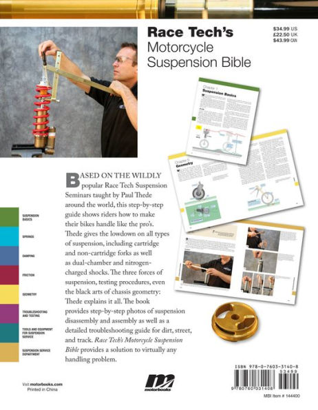 Race Tech's Motorcycle Suspension Bible