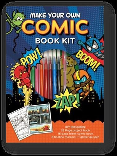  Kid Made Modern Comic Book Kit: Draw Your Own Comics