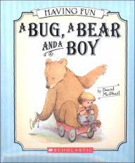 A Bug, A Bear and a Boy Having Fun!