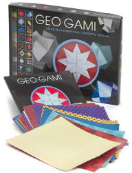 Title: Geo-gami: The Art of Making Geometrical Shapes from Paper, Author: Katherine Gleason