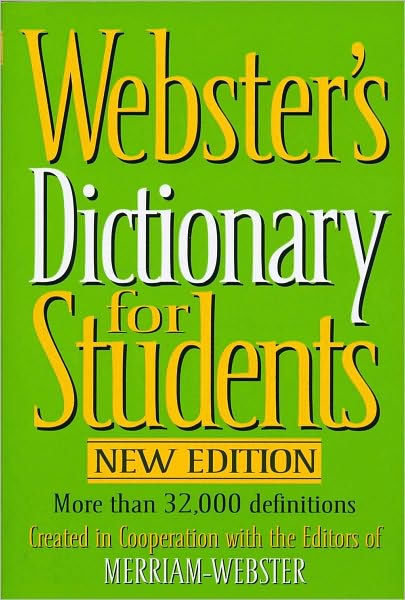 Webster's Dictionary For Students By Websters, Paperback | Barnes & Noble®