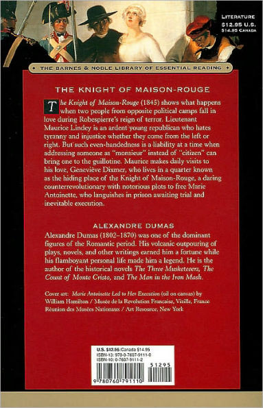 The Knight of Maison-Rouge (Barnes & Noble Library of Essential Reading)