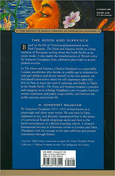 Moon and Sixpence (Barnes & Noble Library of Essential Reading)