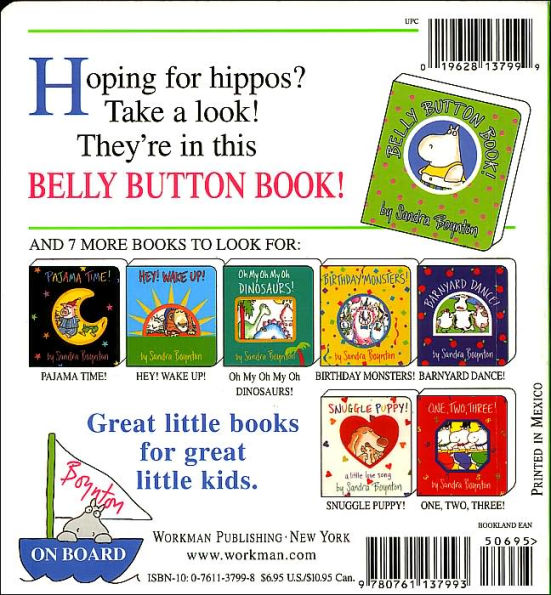 Belly Button Book!