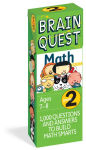 Alternative view 1 of Brain Quest 2nd Grade Math Q&A Cards: 1000 Questions and Answers to Challenge the Mind. Curriculum-based! Teacher-approved!