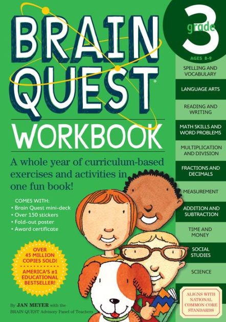 Brain Quest Workbook: 3rd Grade|Paperback
