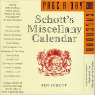 2009 Schott's Miscellany Page-A-Day Calendar