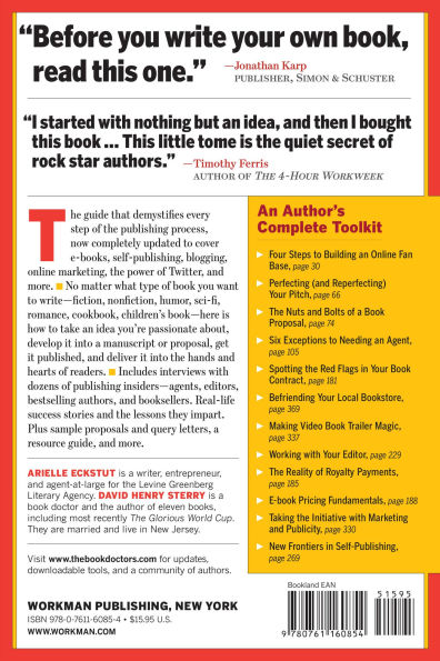 The Essential Guide to Getting Your Book Published: How to Write It, Sell It, and Market It . . . Successfully