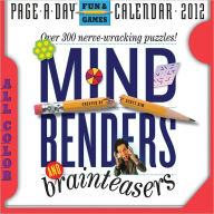 2012 Mind Benders and Brainteasers Page-A-Day Calendar