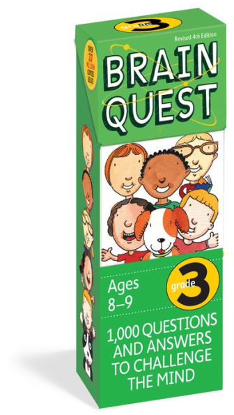 Brain Quest 3rd Grade Q&A Cards: 1000 Questions and Answers to Challenge the Mind. Curriculum-based! Teacher-approved!