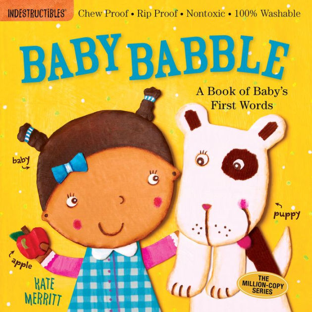 Baby Babble (Indestructibles Series) by Kate Merritt, Paperback